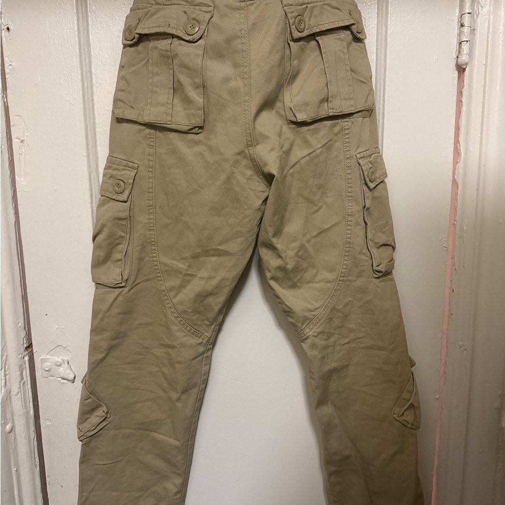 Men's Tan Cargo Pants